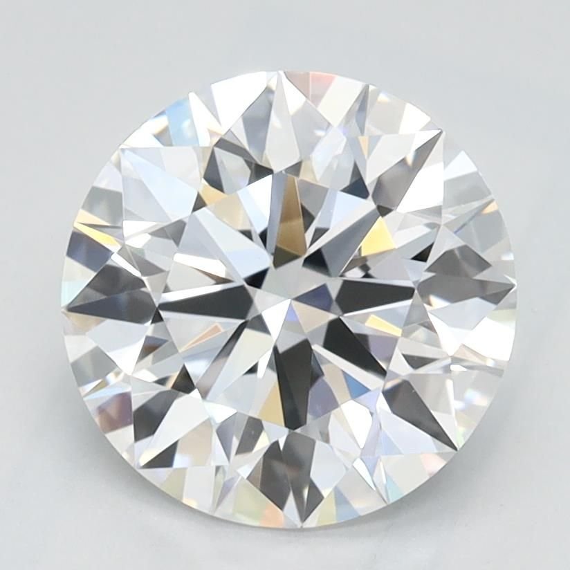 1.76ct D FL Rare Carat Ideal Cut Round Lab Grown Diamond
