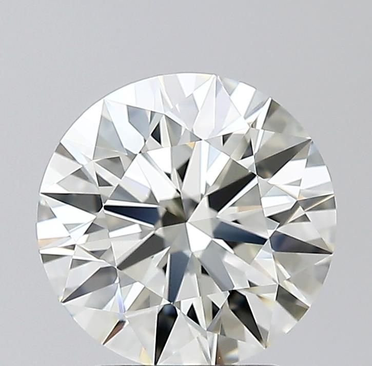 2.51ct K VVS1 Rare Carat Ideal Cut Round Diamond