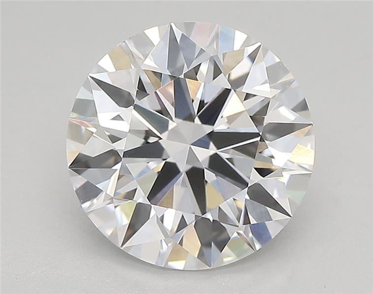 2.59ct D VVS1 Rare Carat Ideal Cut Round Lab Grown Diamond