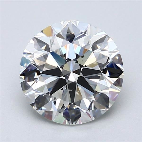 2.50ct G SI1 Rare Carat Ideal Cut Round Diamond