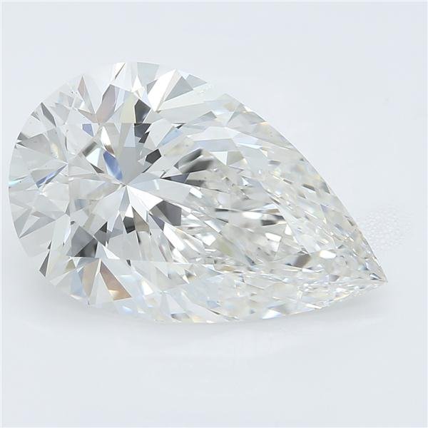 3.22ct G VS1 Rare Carat Ideal Cut Pear Lab Grown Diamond