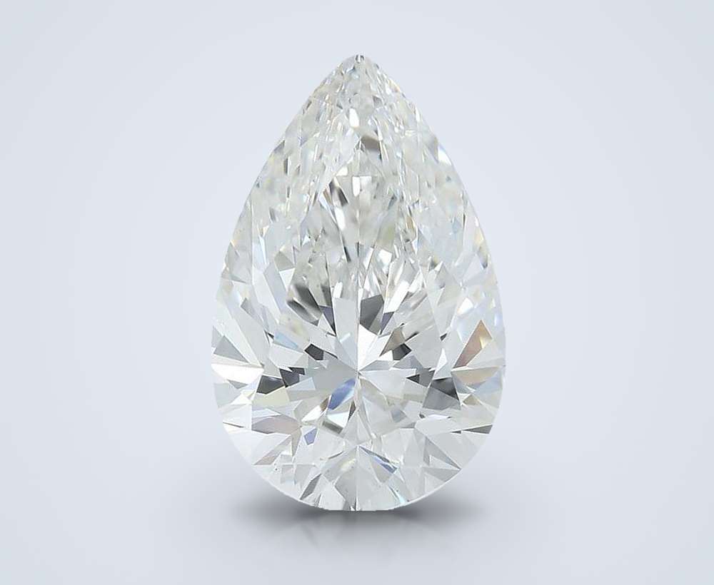 3.22 Carat Pear Lab Diamond
