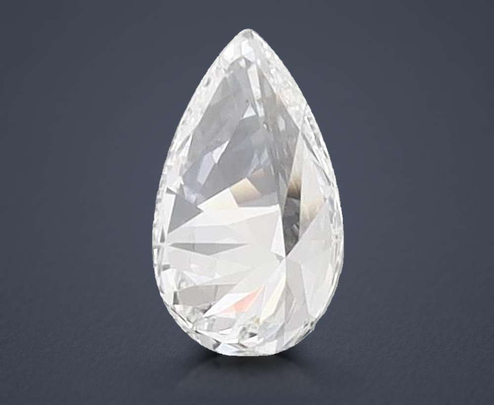 0.15 Carat Pear Natural Diamond