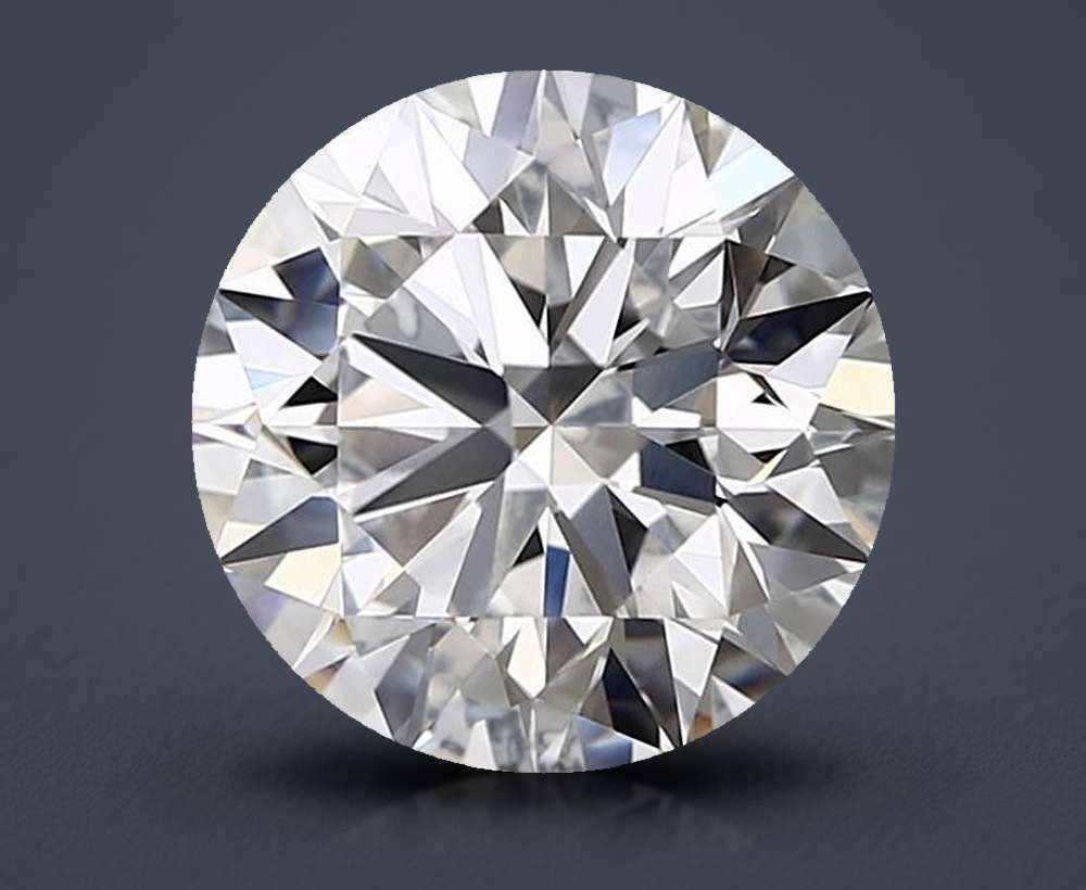 3.57 Carat Round Lab Diamond