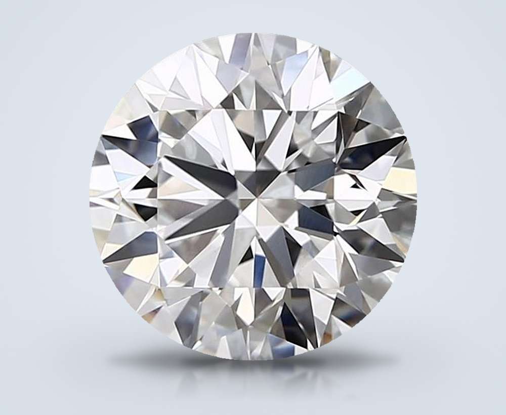 3.57 Carat Round Lab Diamond