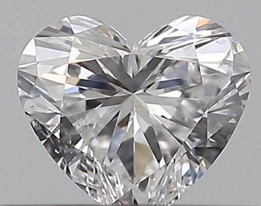 0.30ct D SI2 Rare Carat Ideal Cut Heart Diamond