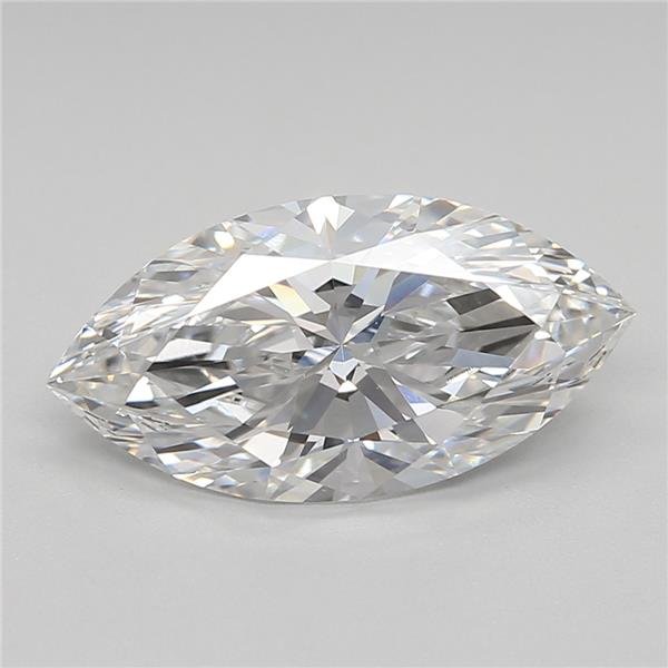 2.42ct E VVS2 Rare Carat Ideal Cut Marquise Lab Grown Diamond