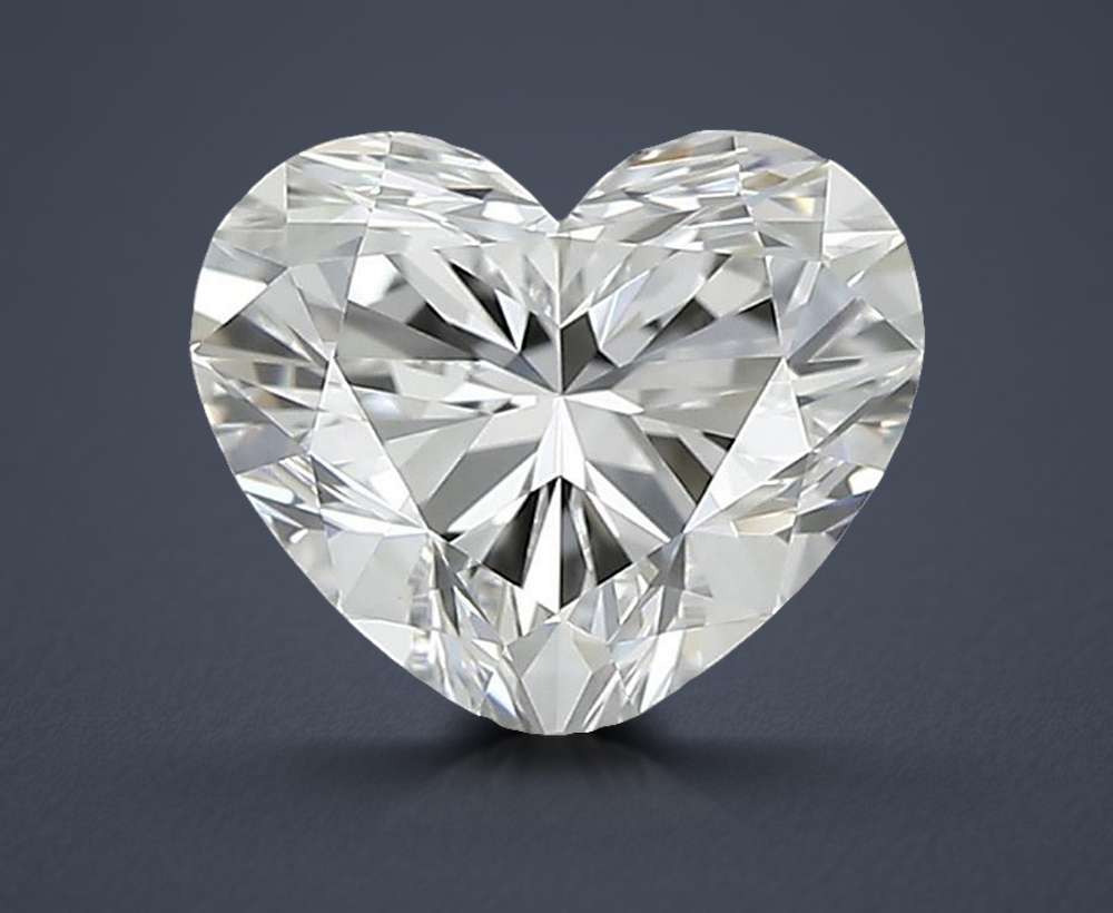 0.86 Carat Heart Natural Diamond