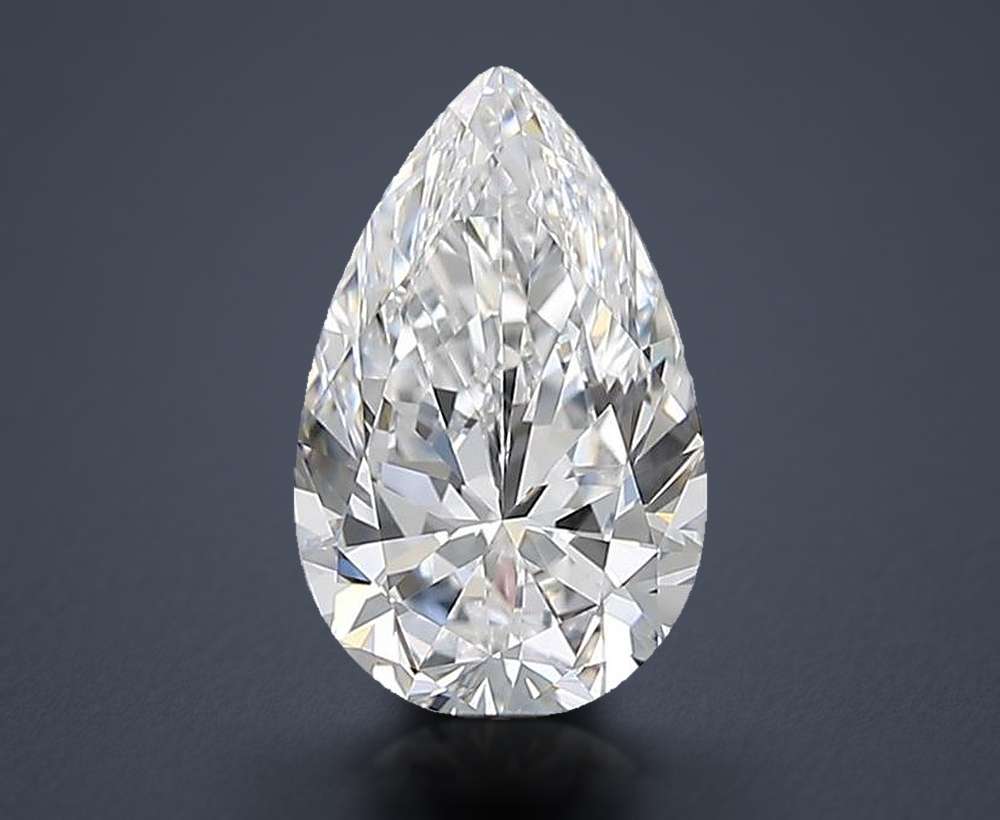 0.80 Carat Pear Natural Diamond