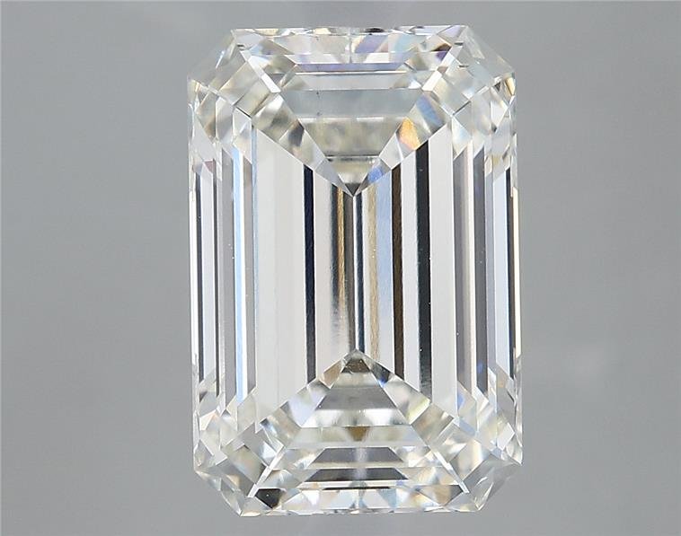 3.16ct H VS1 Excellent Cut Emerald Lab Grown Diamond