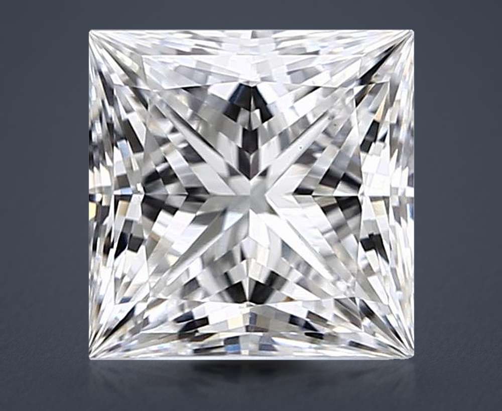 3.08 Carat Princess Lab Diamond