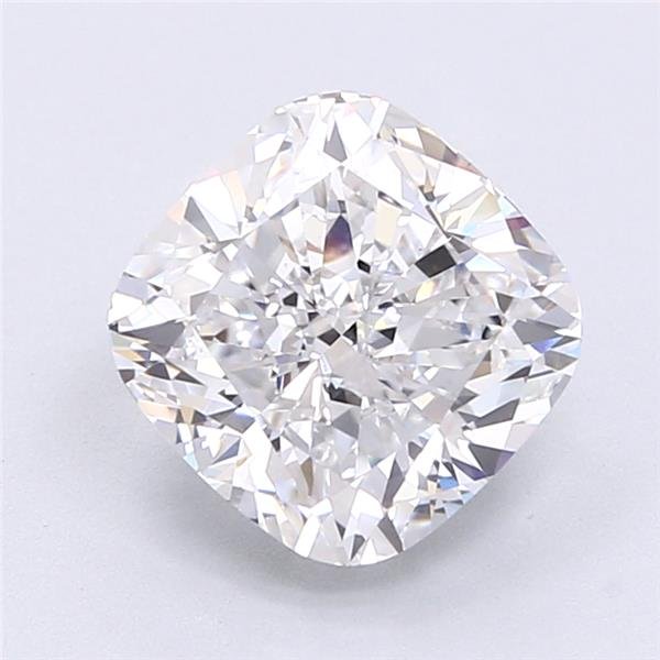 2.98ct E VS1 Very Good Cut Cushion Lab Grown Diamond