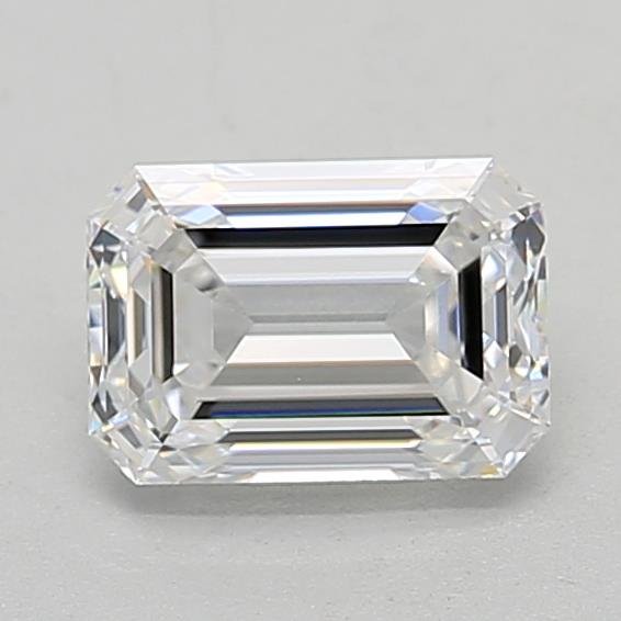 1.01ct E VVS1 Rare Carat Ideal Cut Emerald Lab Grown Diamond