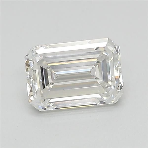 1.14ct E VS1 Rare Carat Ideal Cut Emerald Lab Grown Diamond