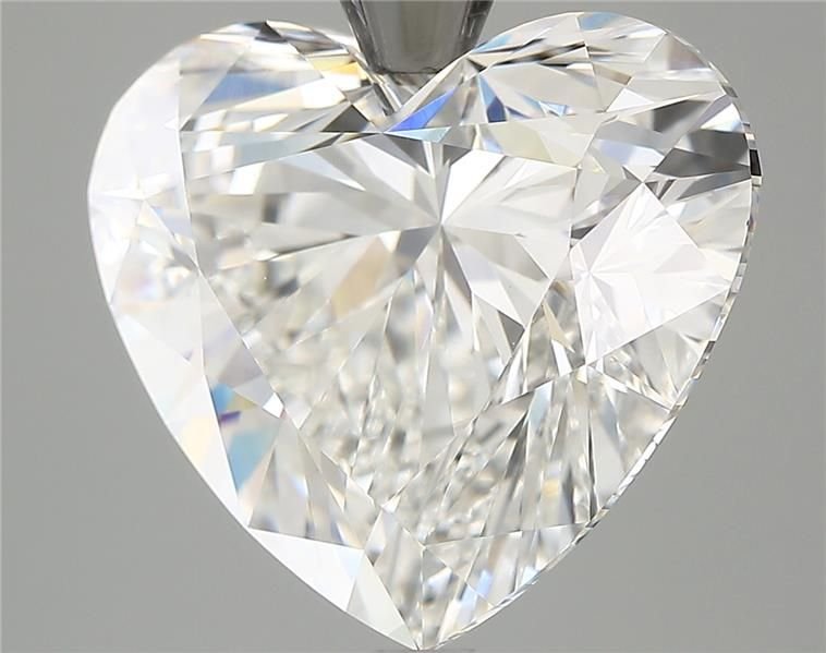 8.08ct F VVS2 Rare Carat Ideal Cut Heart Lab Grown Diamond