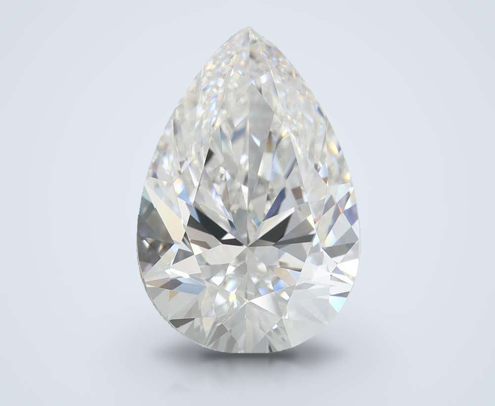 4.10 Carat Pear Lab Diamond