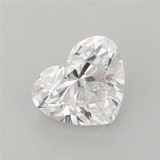 0.74ct D SI1 Rare Carat Ideal Cut Heart Lab Grown Diamond