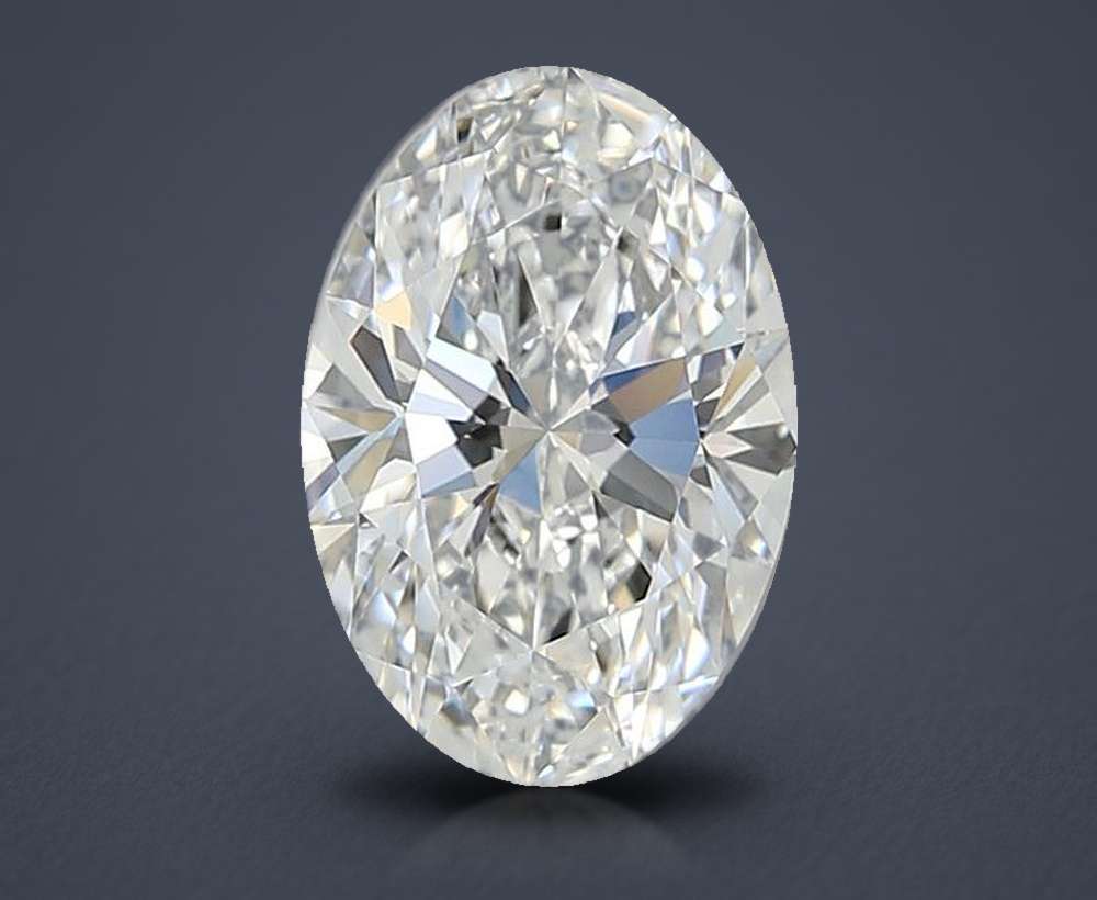 1.51 Carat Oval Lab Diamond