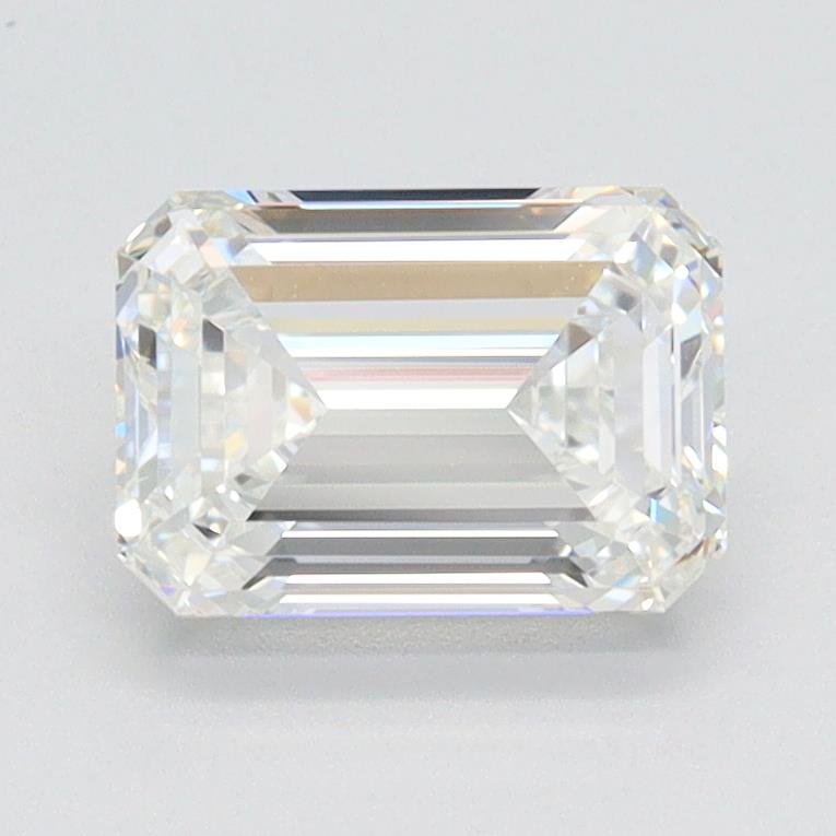 1.50ct G VVS2 Rare Carat Ideal Cut Emerald Lab Grown Diamond