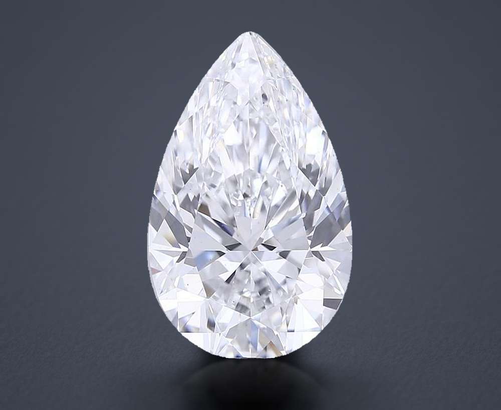 9.14 Carat Pear Lab Diamond
