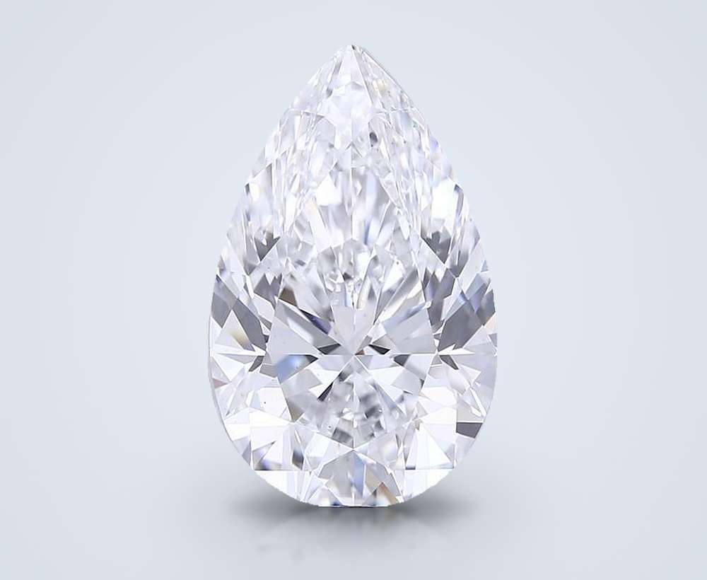 9.14 Carat Pear Lab Diamond
