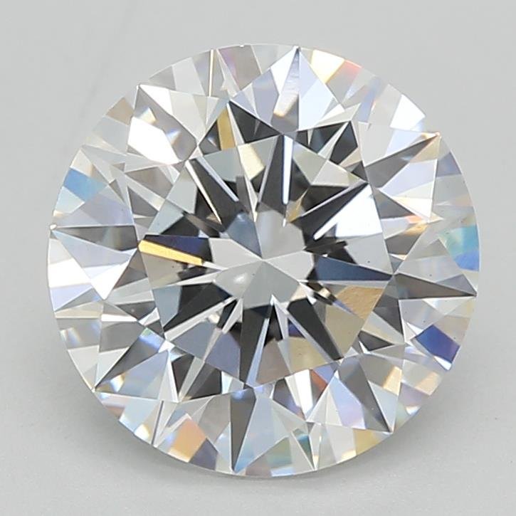 3.00ct F VVS2 Rare Carat Ideal Cut Round Lab Grown Diamond