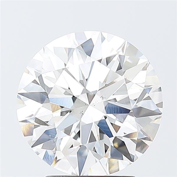 3.20ct G VS2 Rare Carat Ideal Cut Round Lab Grown Diamond