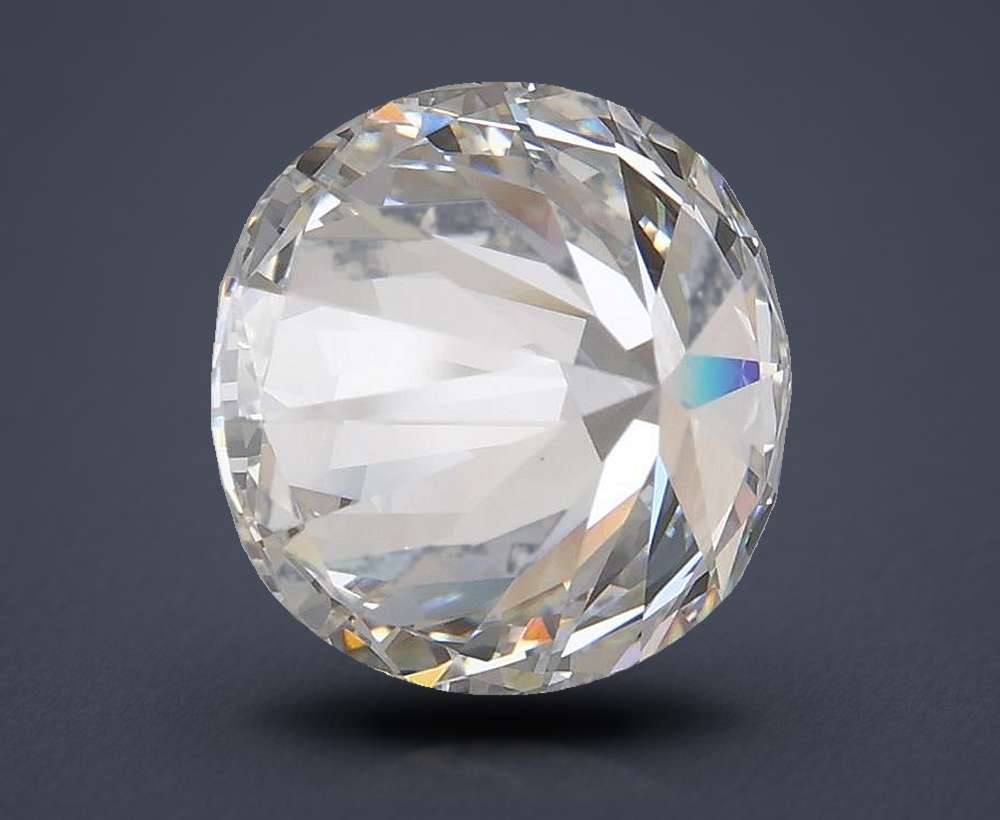 3.76 Carat Round Lab Diamond