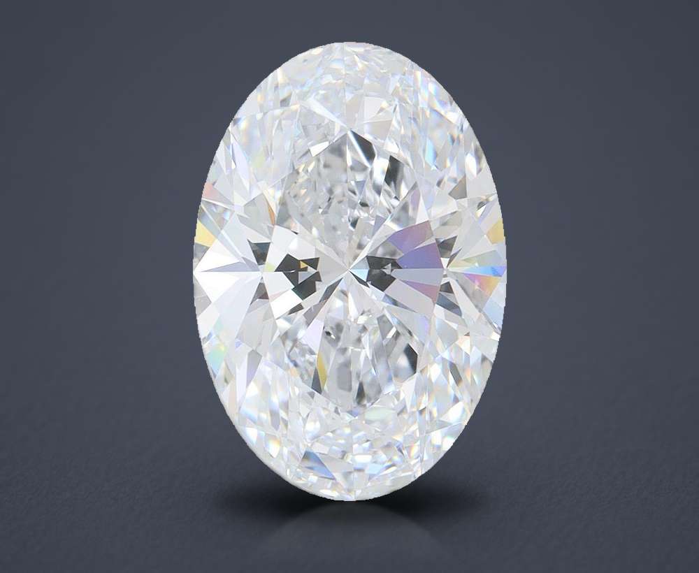 5.32 Carat Oval Lab Diamond