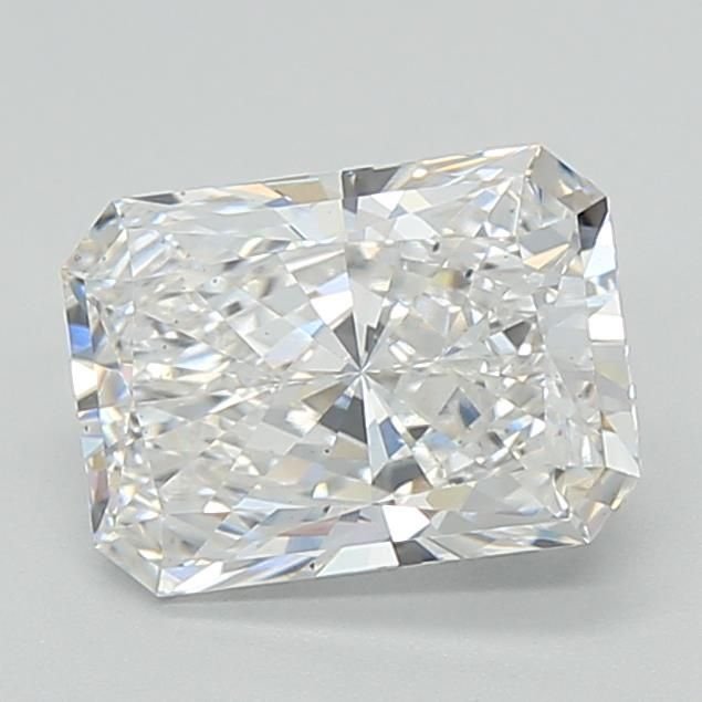 1.71ct E VS2 Rare Carat Ideal Cut Radiant Lab Grown Diamond