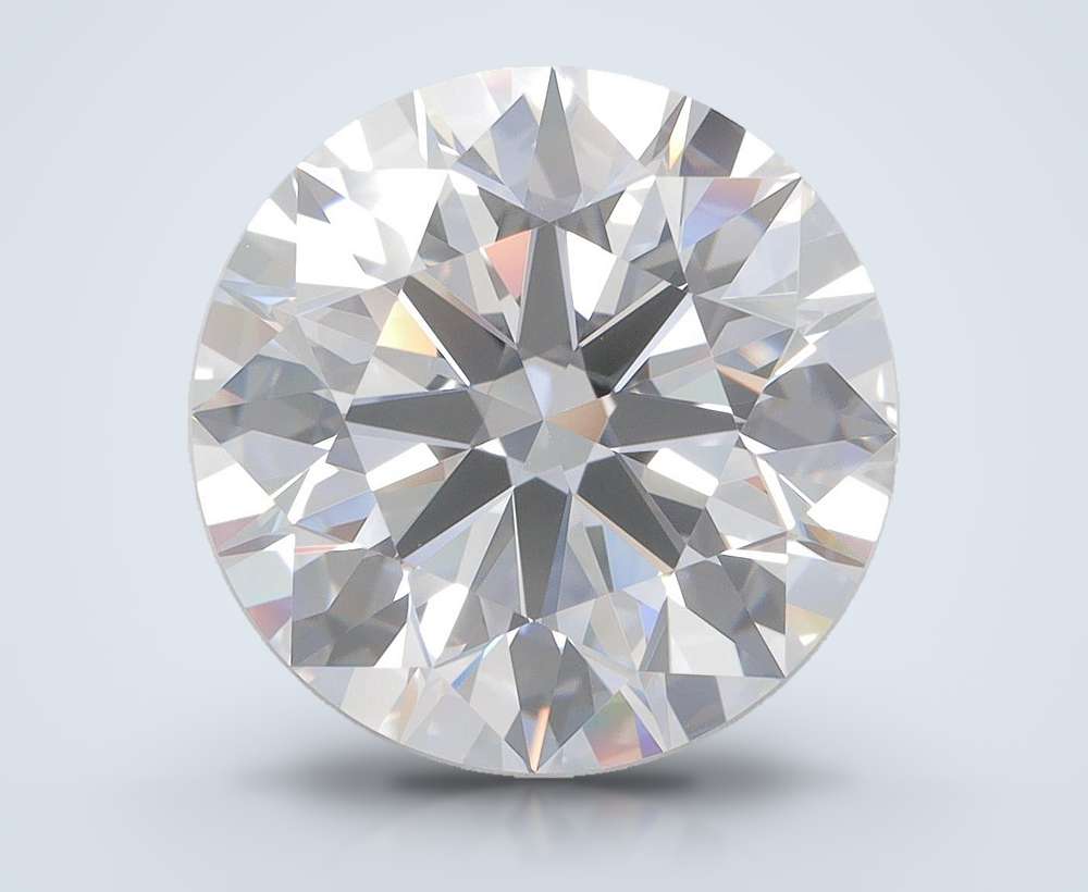 6.66 Carat Round Lab Diamond