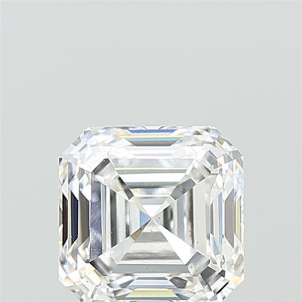 2.02ct E VS2 Rare Carat Ideal Cut Asscher Lab Grown Diamond