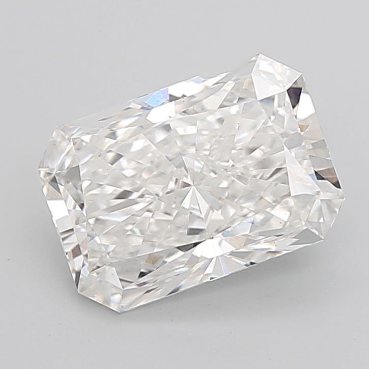 4.10ct E VS2 Rare Carat Ideal Cut Radiant Lab Grown Diamond