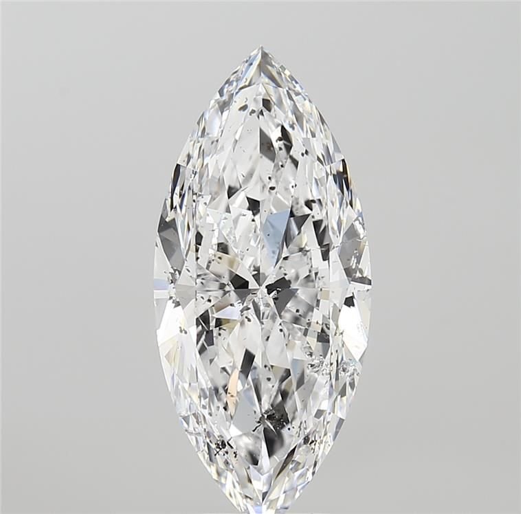 4.51ct D SI2 Rare Carat Ideal Cut Marquise Diamond