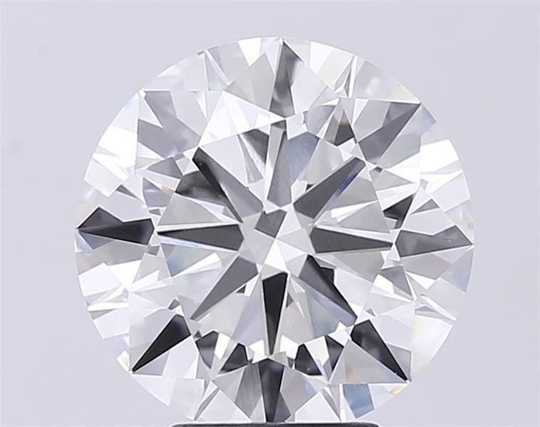 5.02ct I VVS2 Rare Carat Ideal Cut Round Lab Grown Diamond
