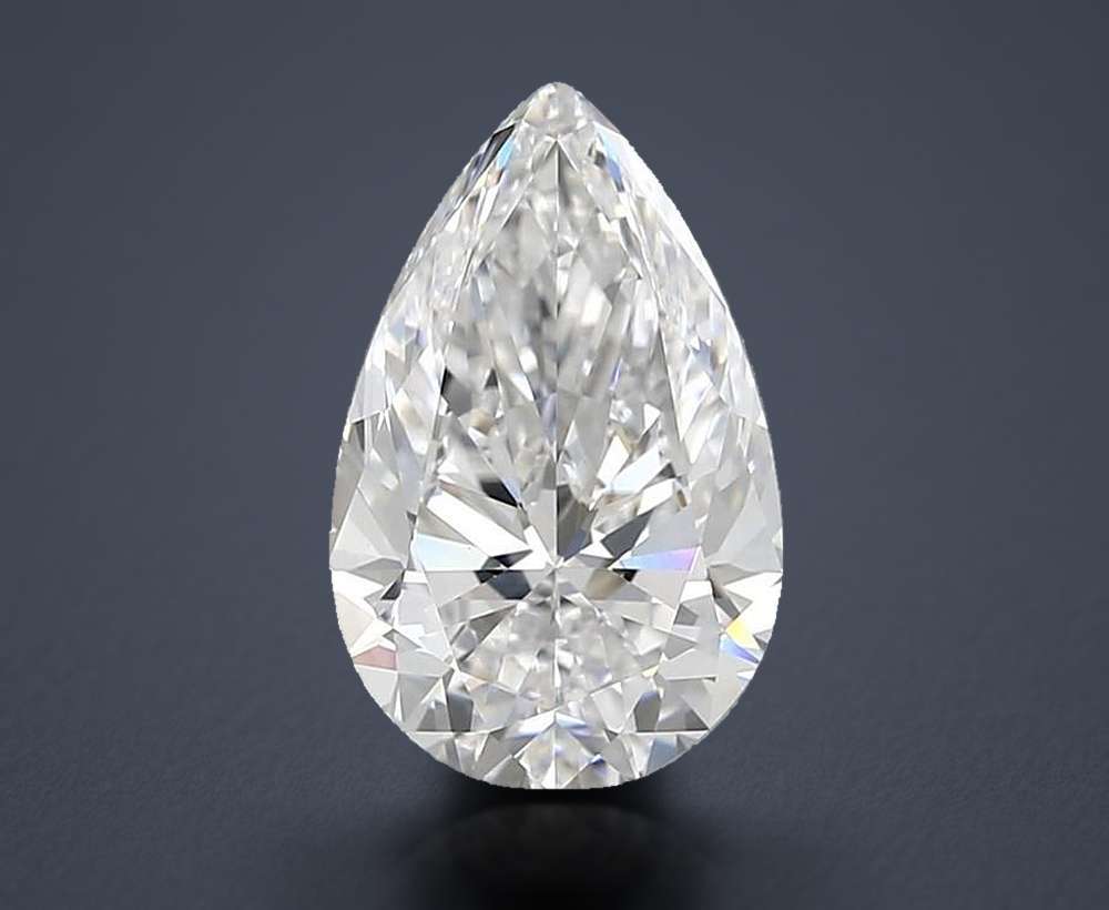 3.01 Carat Pear Natural Diamond