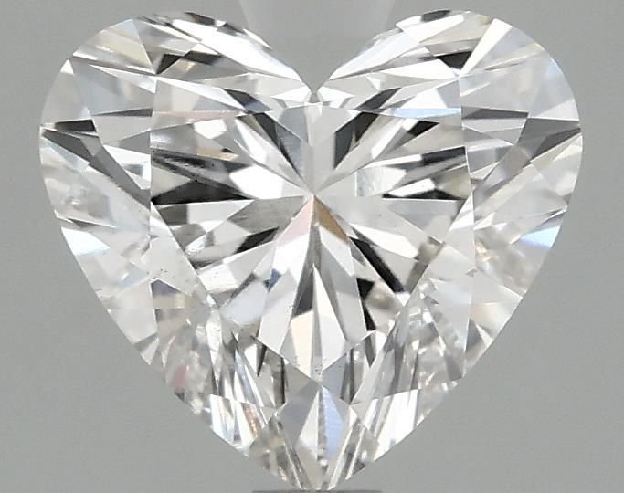 2.06ct H VS2 Rare Carat Ideal Cut Heart Lab Grown Diamond