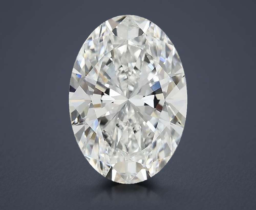2.67 Carat Oval Lab Diamond