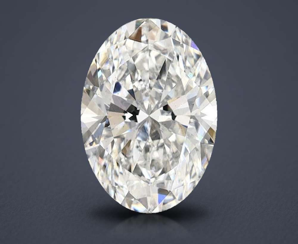 1.65 Carat Oval Lab Diamond
