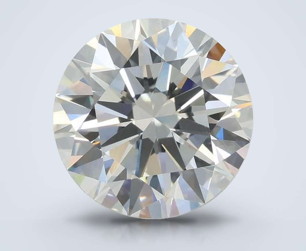 3.04 Carat Round Lab Diamond