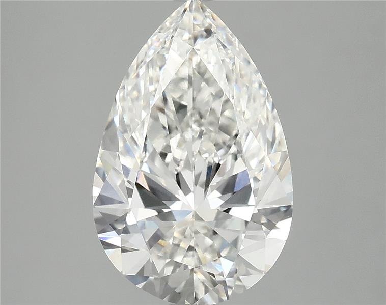 2.98 Carat Pear Lab Diamond