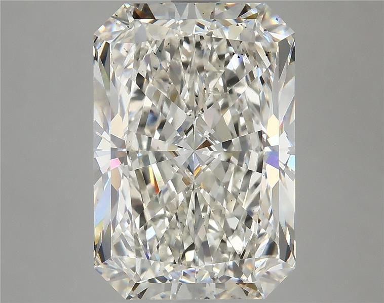 6.88ct H SI1 Rare Carat Ideal Cut Radiant Lab Grown Diamond