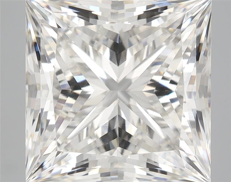 7.40ct G VS1 Rare Carat Ideal Cut Princess Lab Grown Diamond