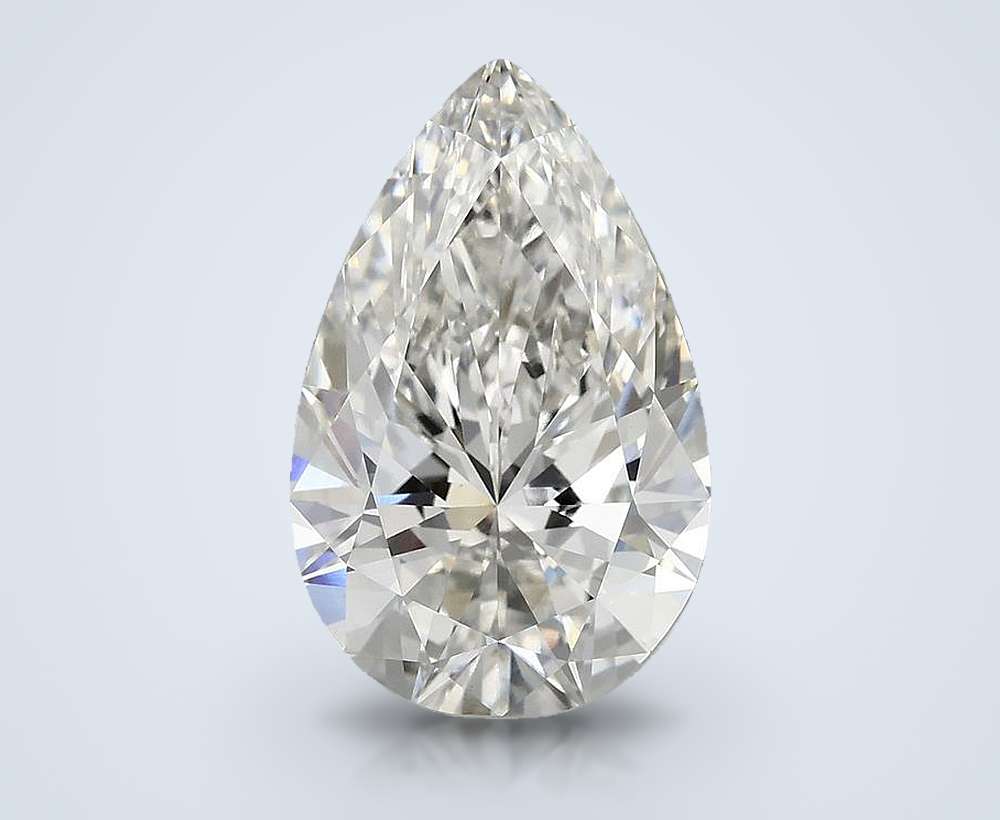 5.67 Carat Pear Lab Diamond