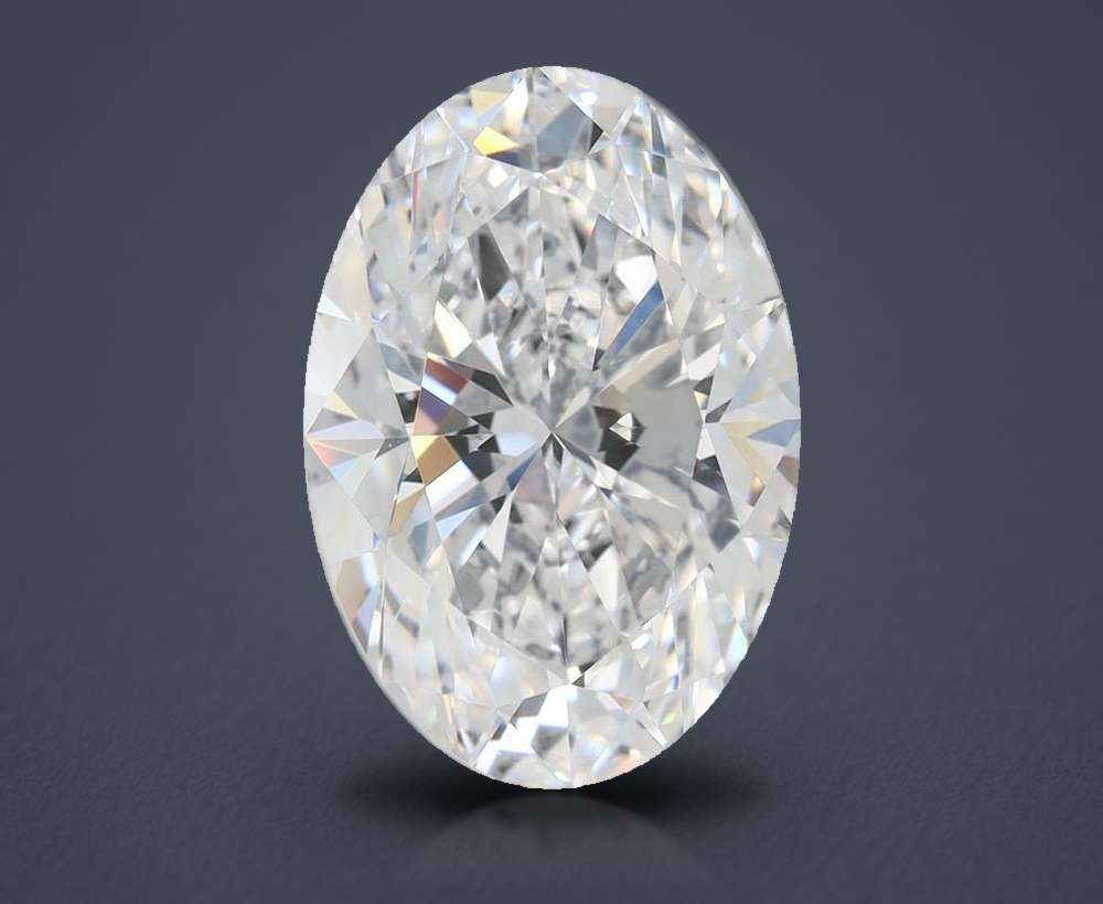 5.00 Carat Oval Lab Diamond