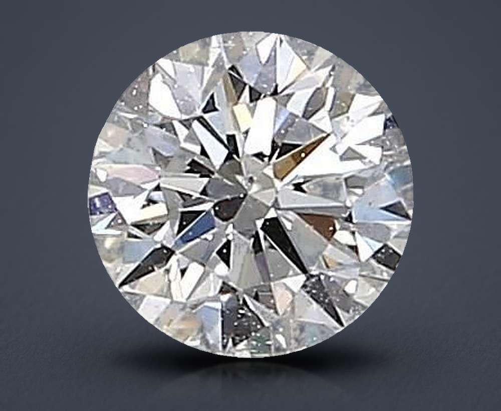 0.44 Carat Round Natural Diamond