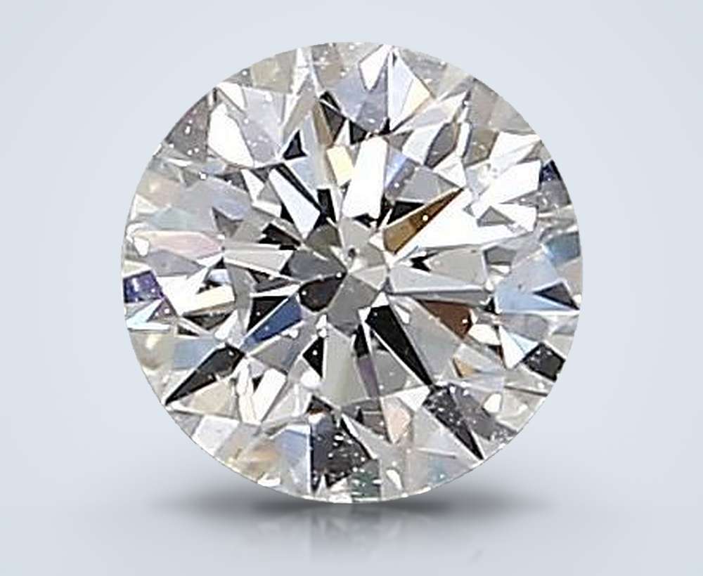 0.44 Carat Round Natural Diamond