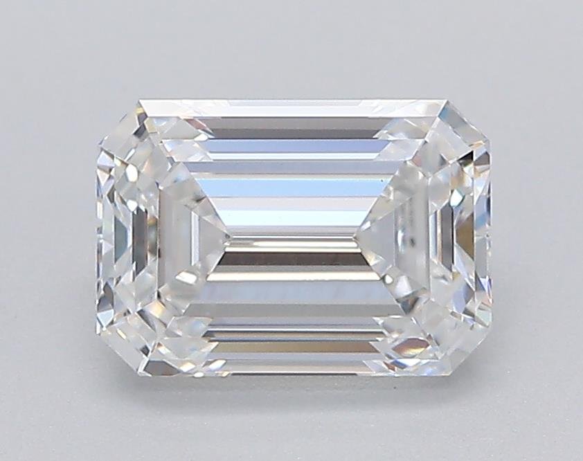 1.05ct E VVS2 Very Good Cut Emerald Lab Grown Diamond