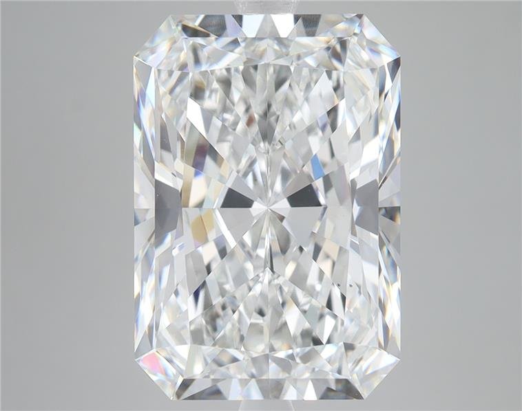 9.05ct F VS2 Rare Carat Ideal Cut Radiant Lab Grown Diamond
