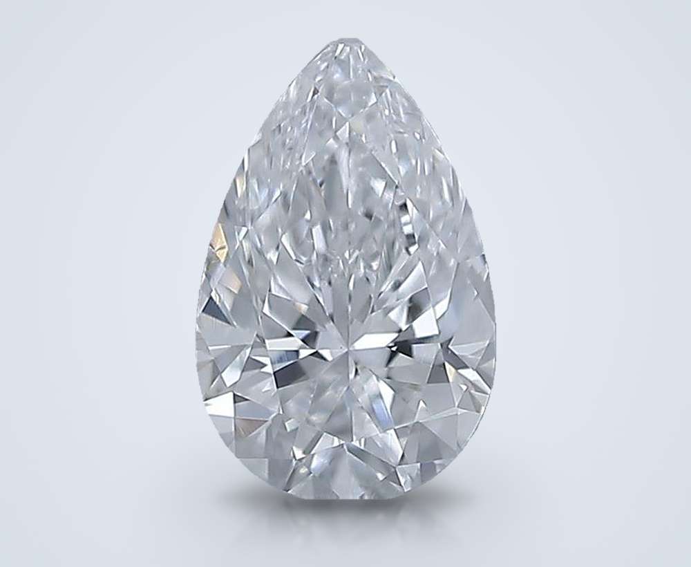 0.40 Carat Pear Natural Diamond